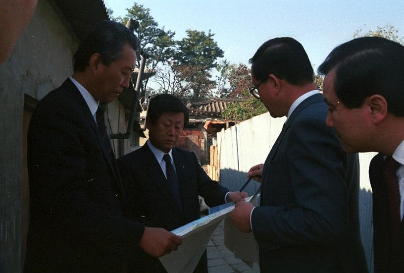 고건 서울시장, 제기2동 주민과의 대화 참석