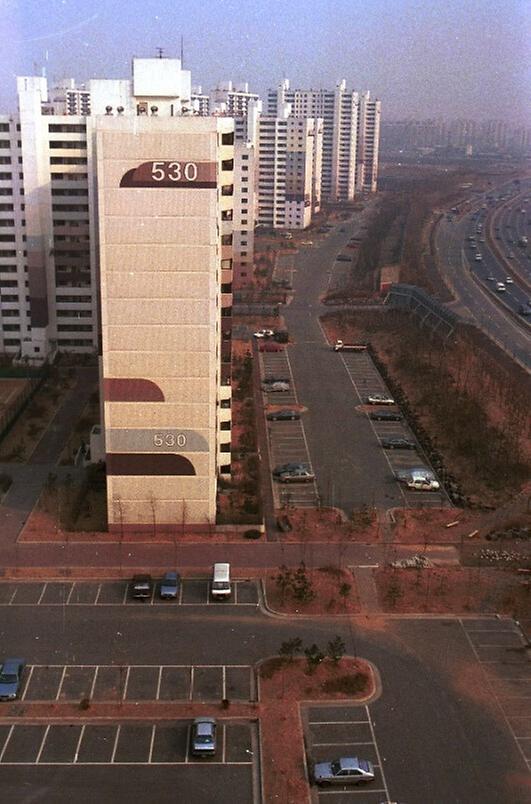1989년 목동아파트 일대 전경