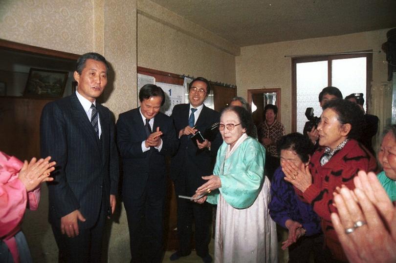 고건 서울시장, 성북구 시찰