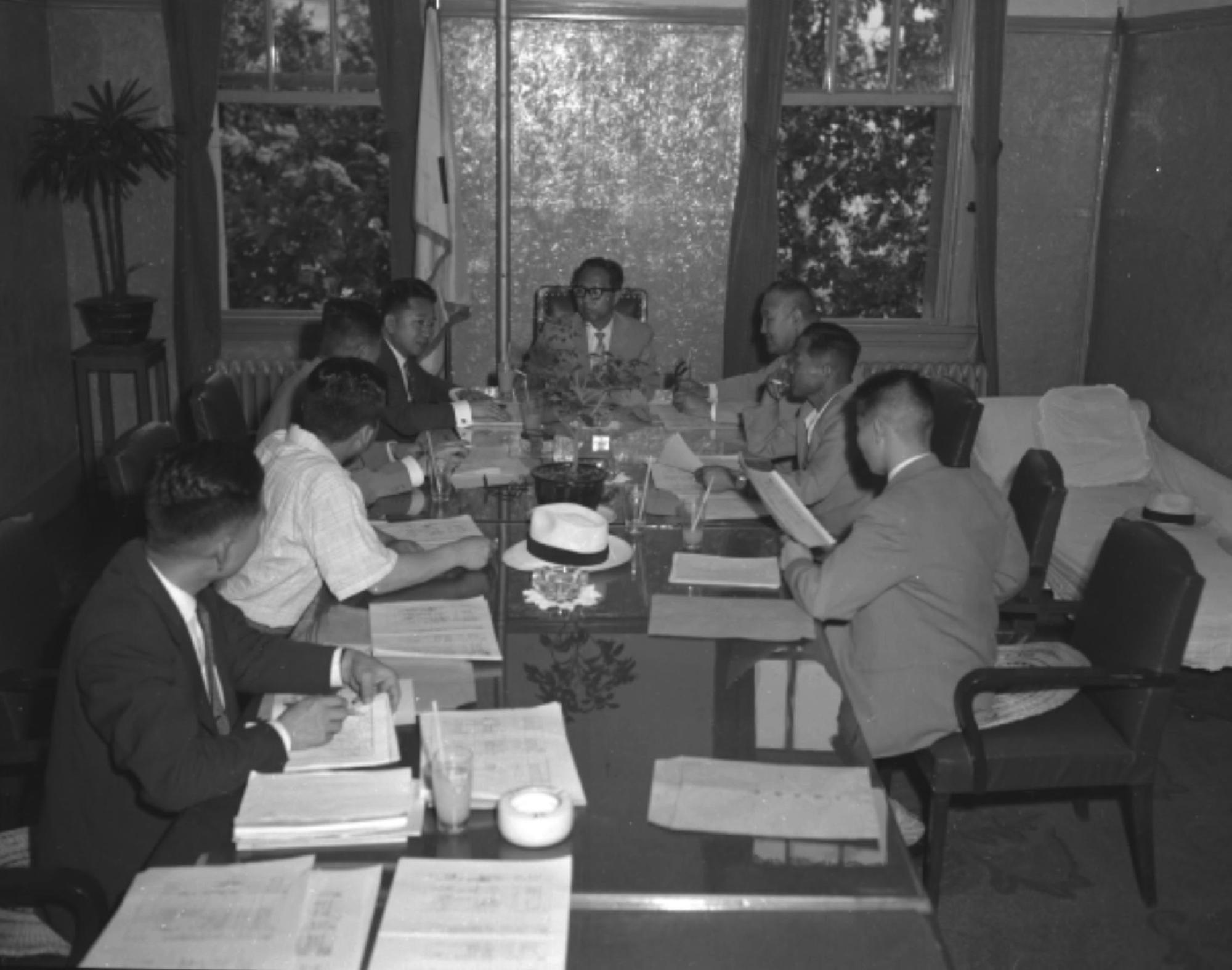 1960년 서울시 선거위원 회의