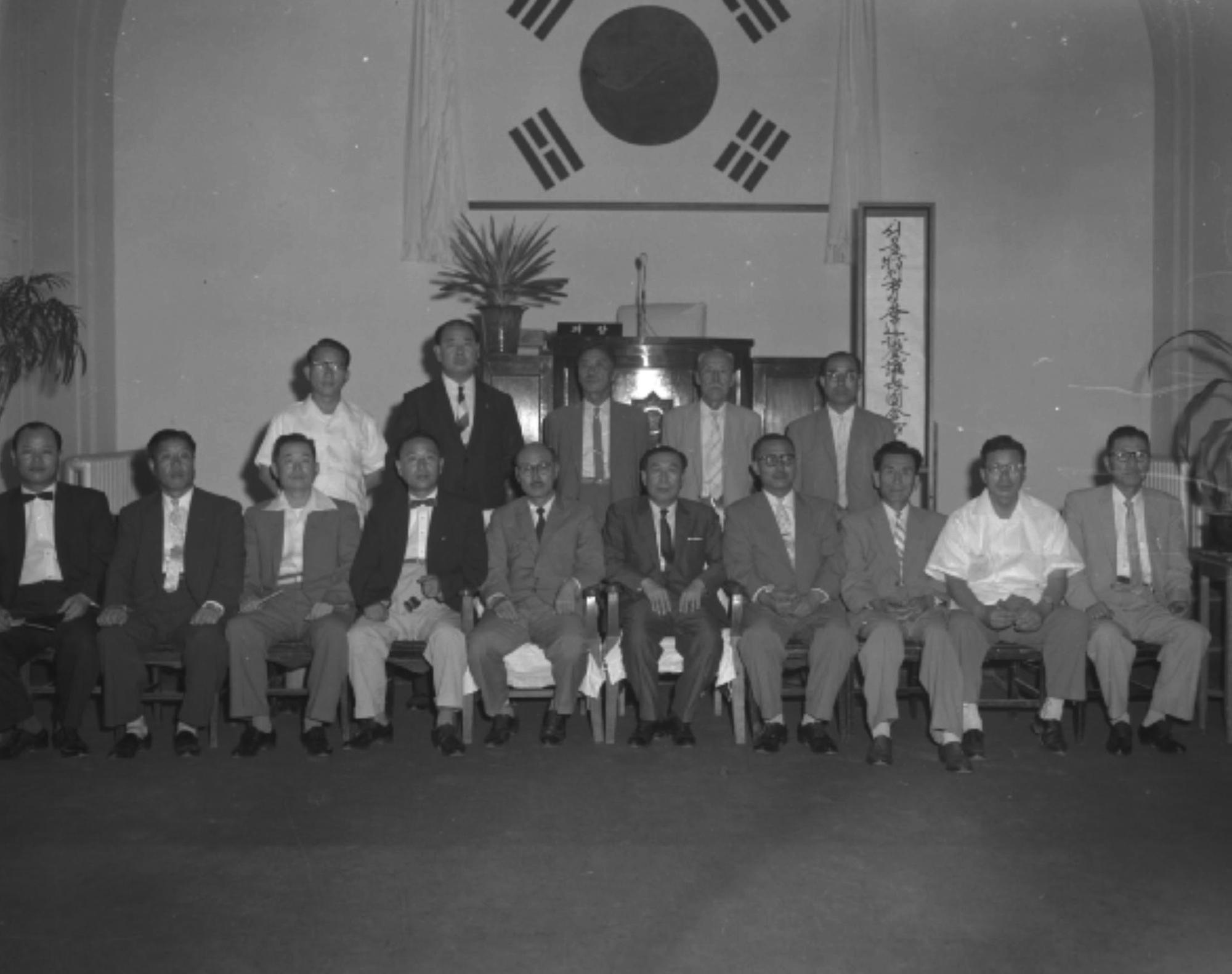 1960년 지방의회 의장단회의 종료기념