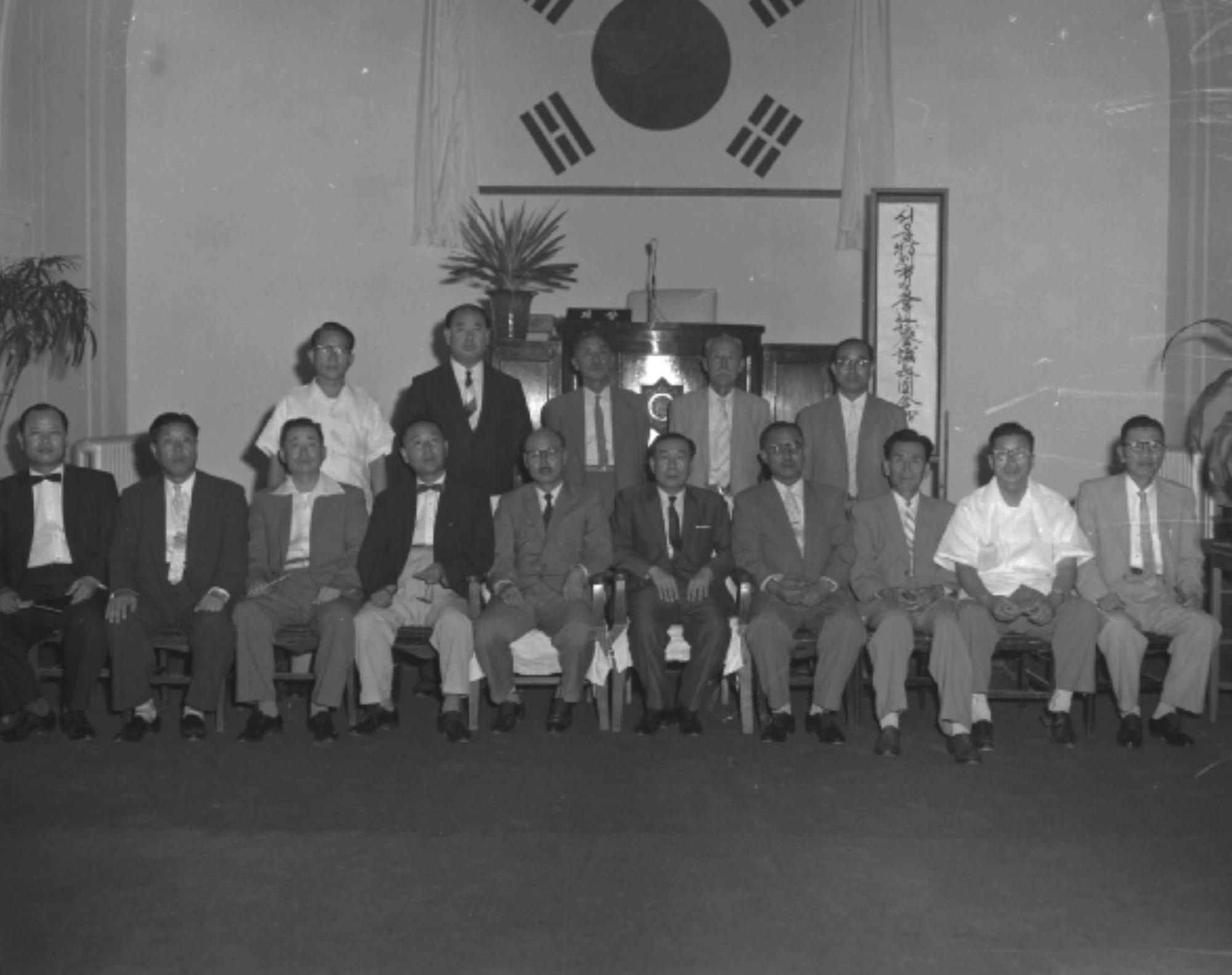 1960년 지방의회 의장단회의 종료기념