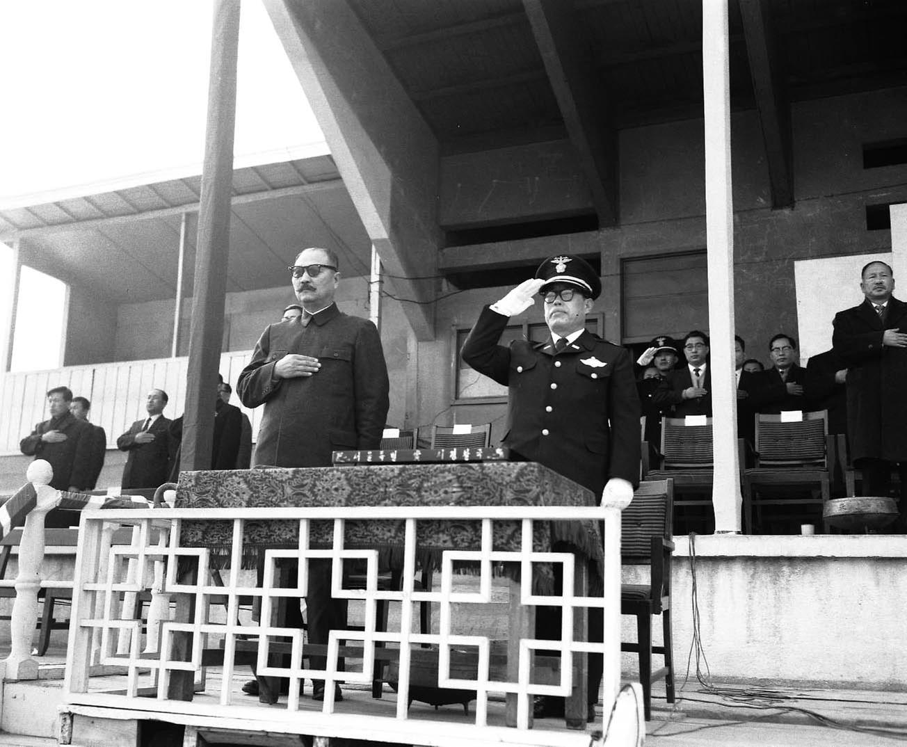 1961년 경찰 및 소방관 신년시무식