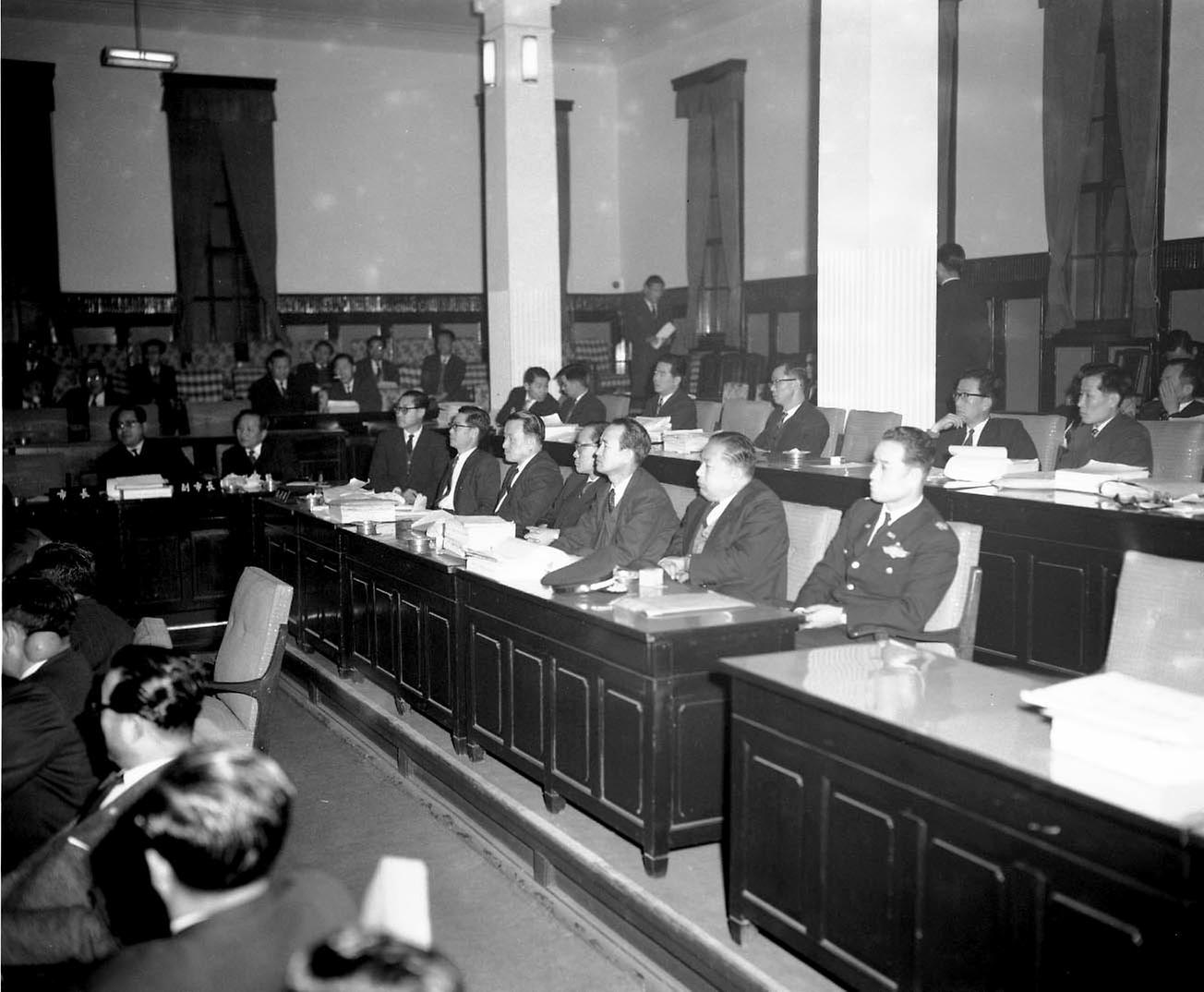 서울시 1961년도 예산결산회의