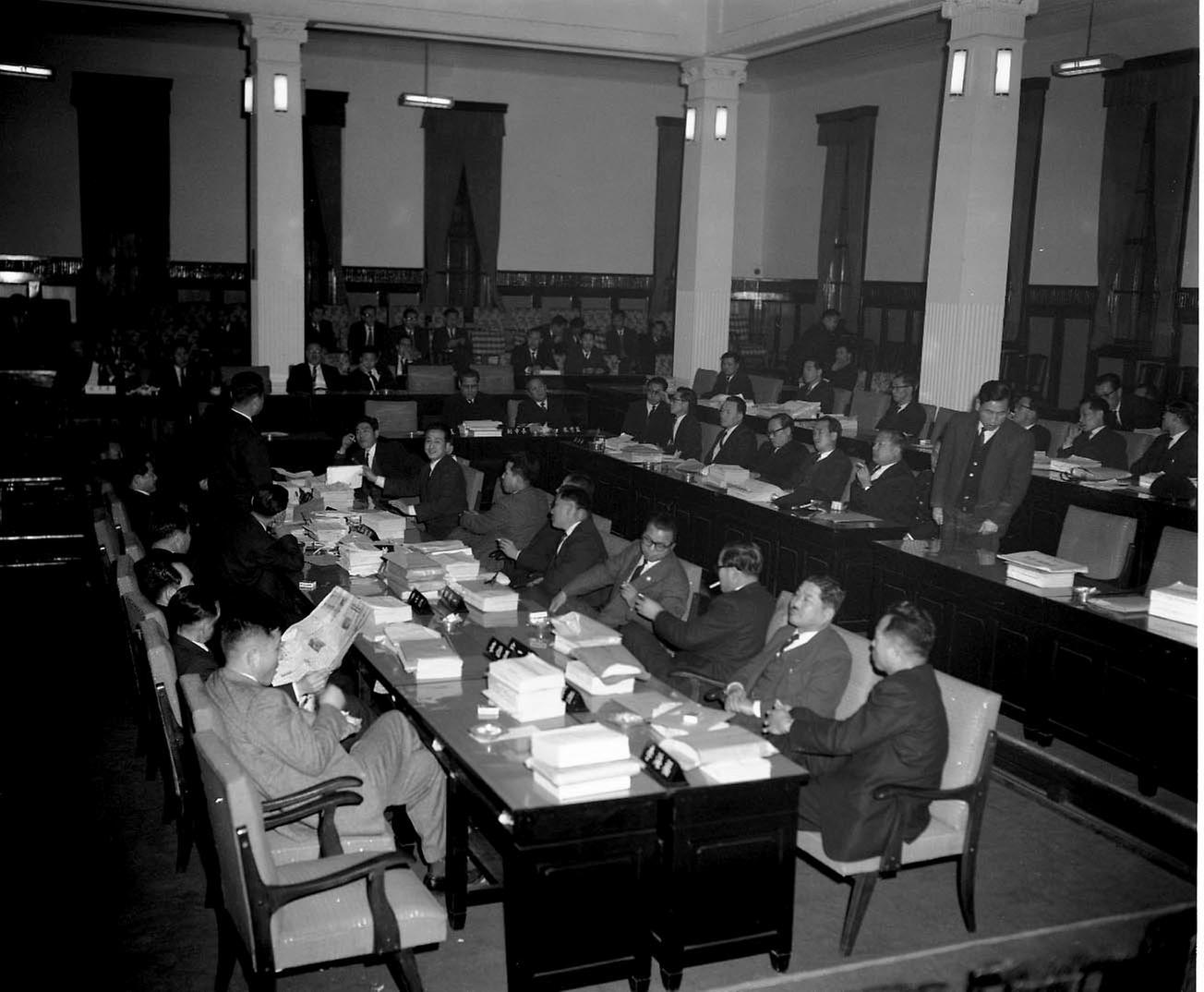 서울시 1961년도 예산결산회의