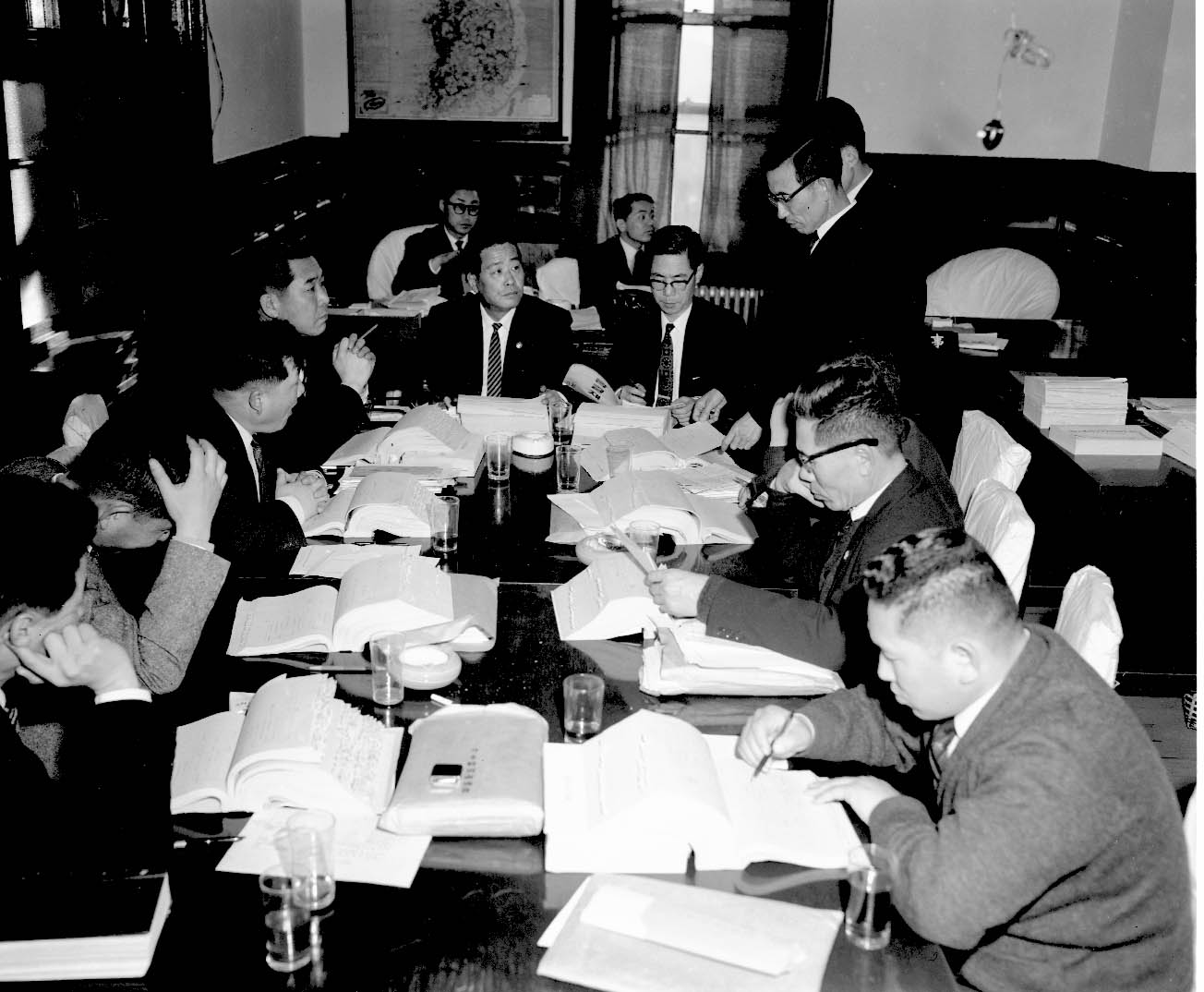 1961년 서울시 예산심의 내무위