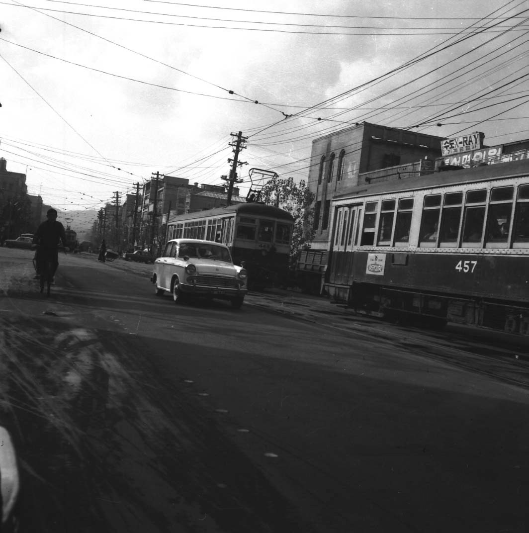 1963년 서울시내 전차