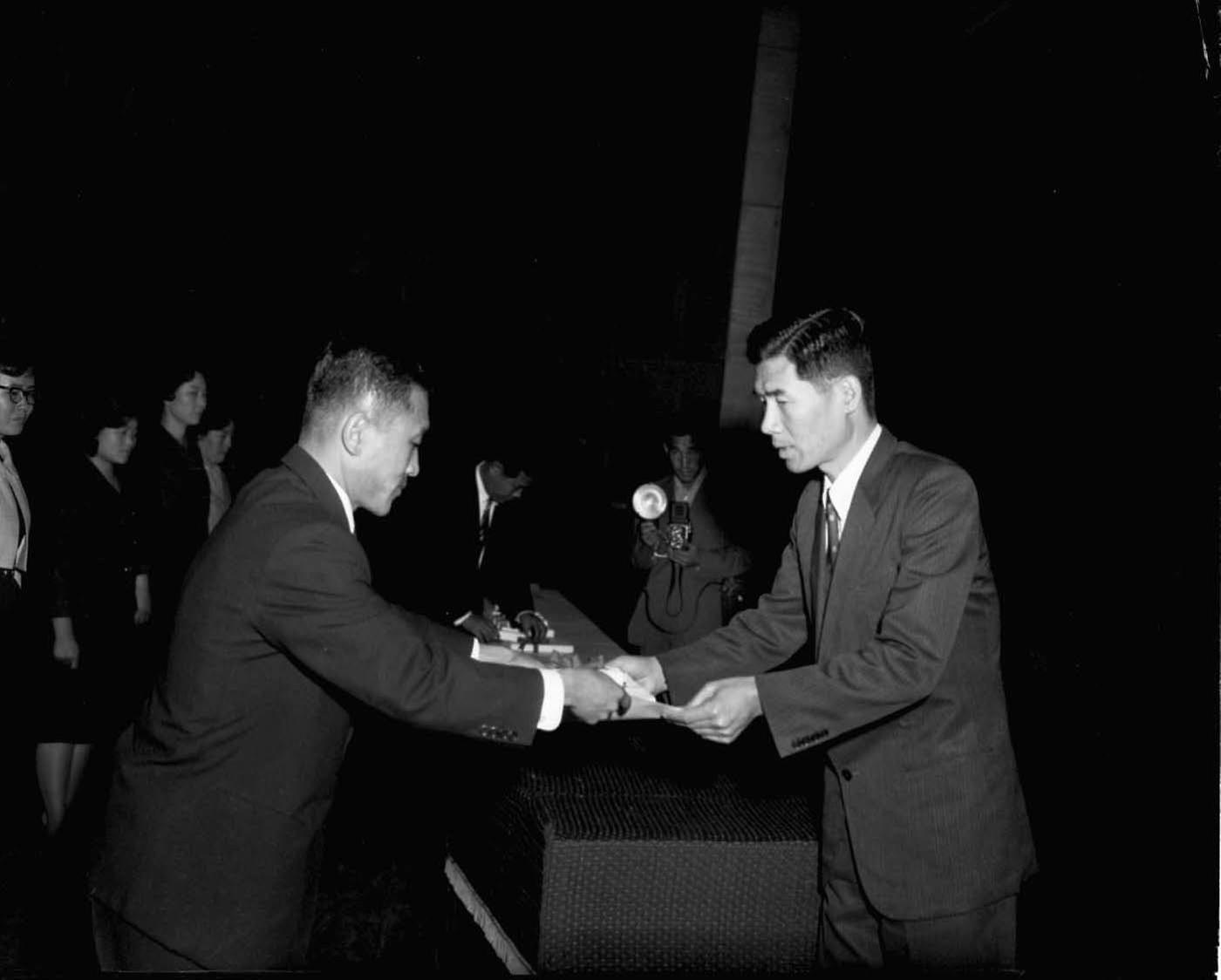 국민학교 합창대회 시상식 및 발표음악회