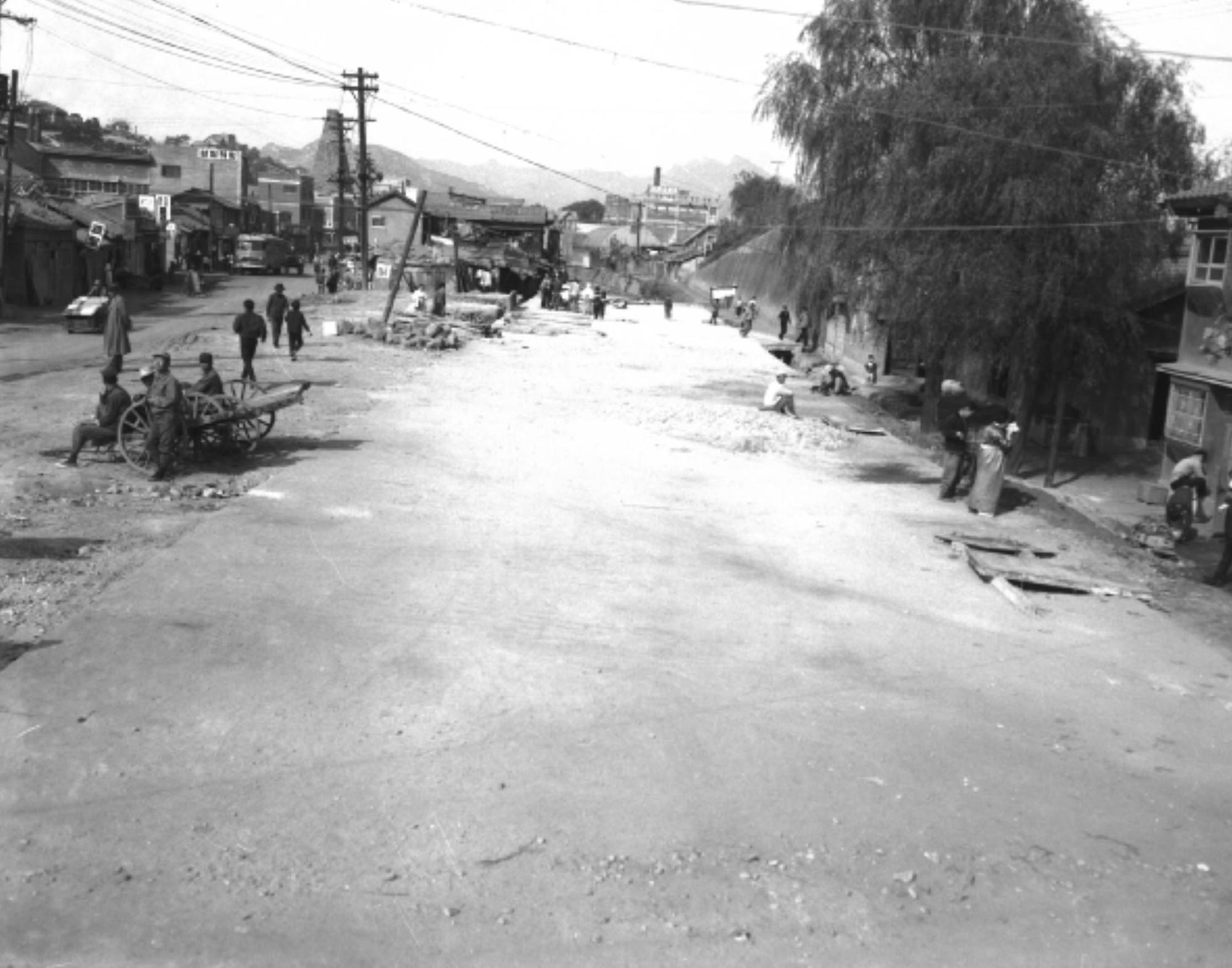 1963년 남영동 전경