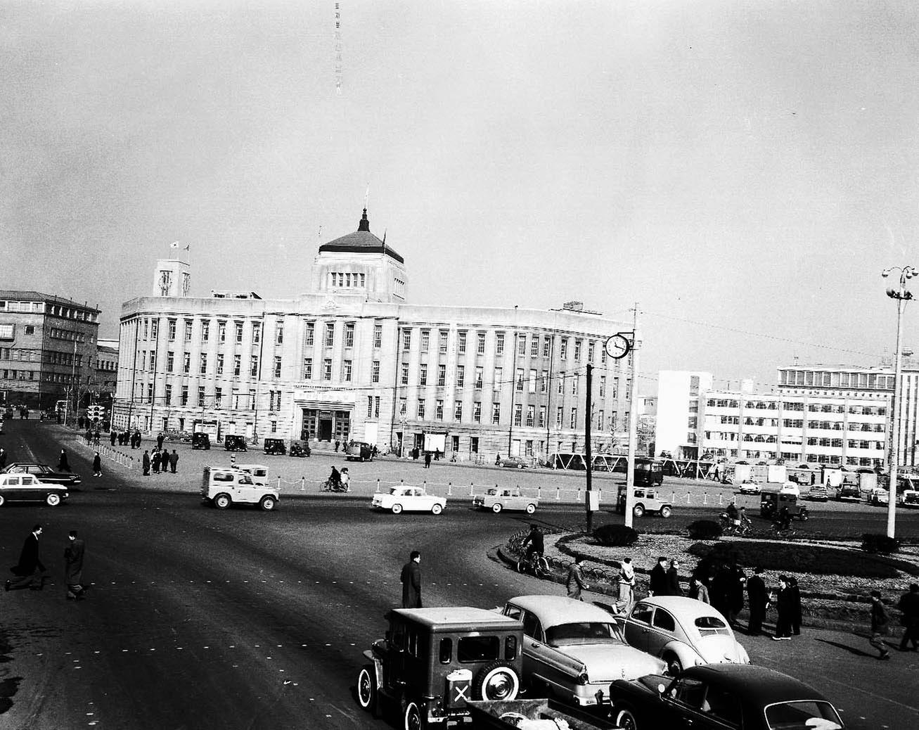 1963냔 서울시청 전경