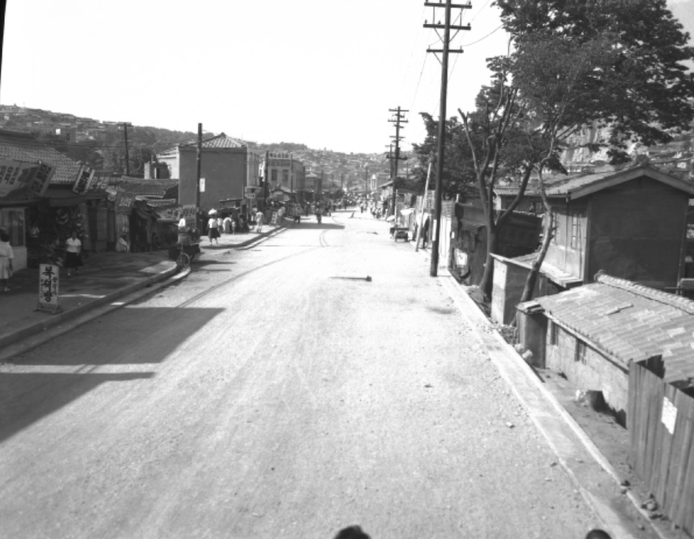 1963년 서울시내 전경
