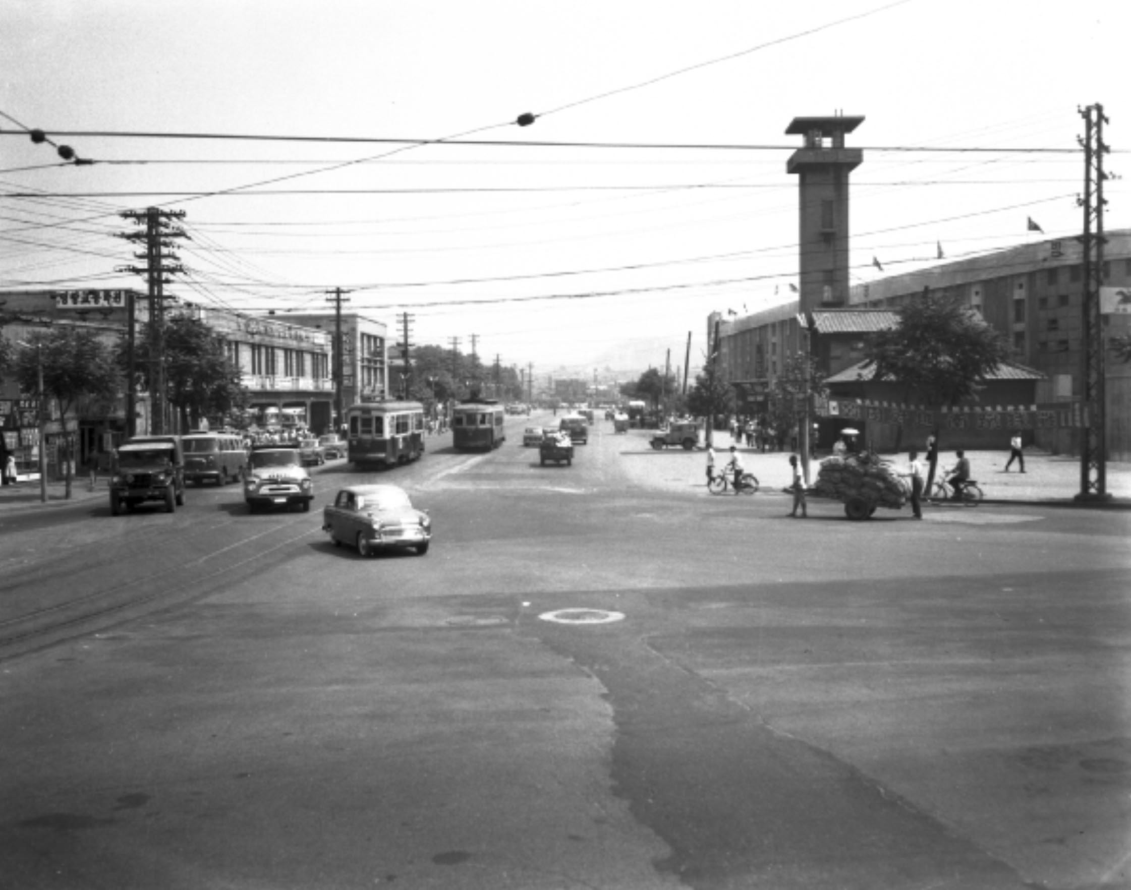 1964년 서울시내 모습