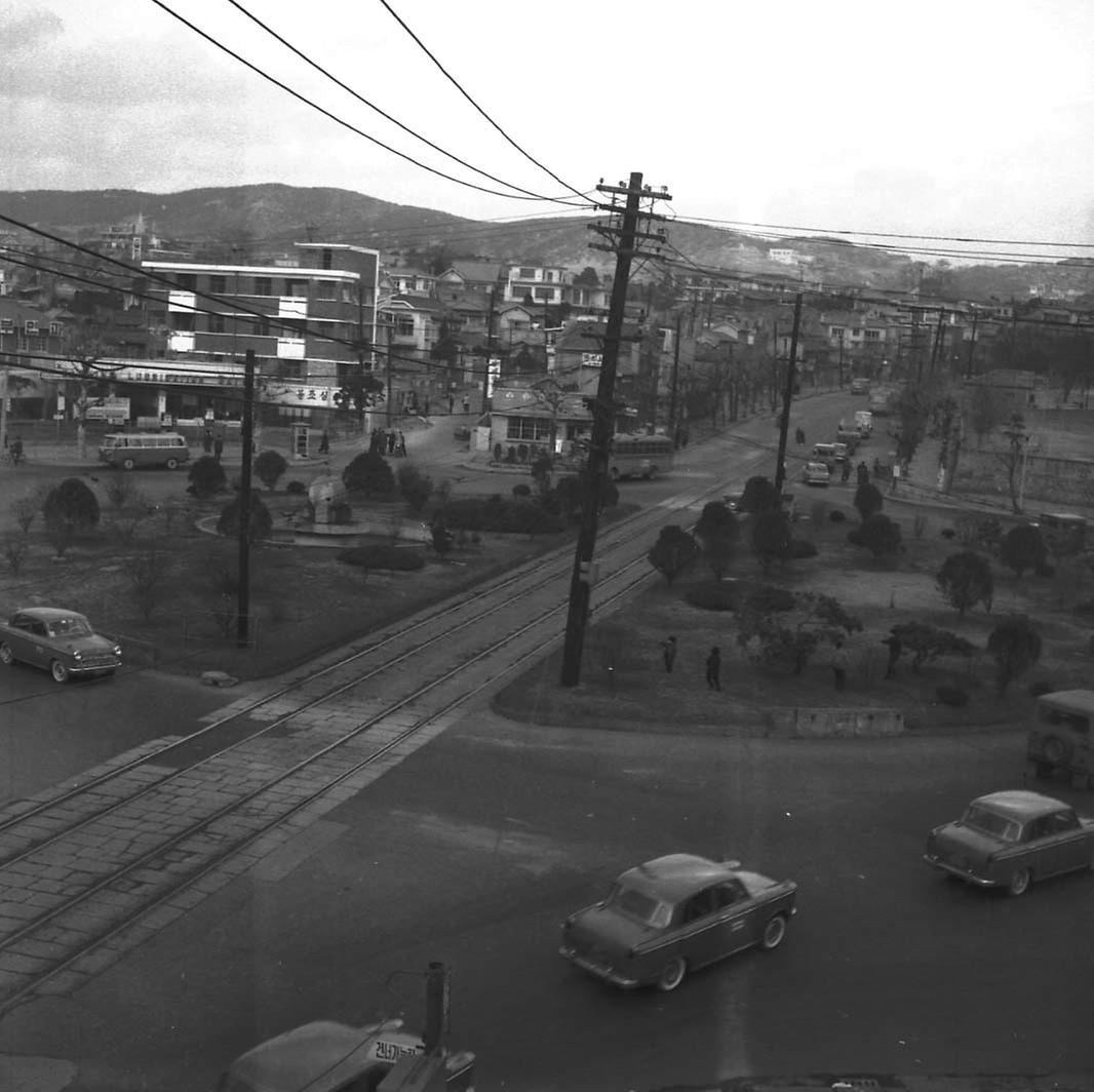 1963년 서울 시내 녹지대 전경